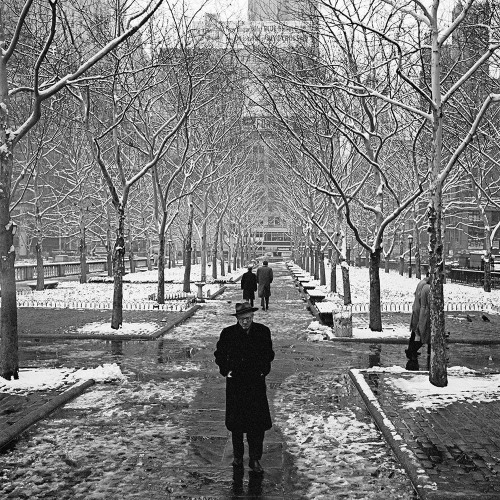 March 18, 1955: still winter.Photo: Vivian Maier via vivianmaier.com