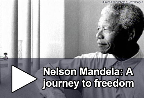 nbcnews:  Nelson Mandela dead at 95 Nelson Mandela, the revered South African anti-apartheid