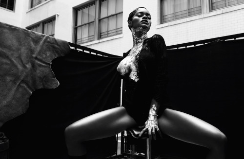 thebiggest1:  Teyana Taylor by Sasha Samsonova 