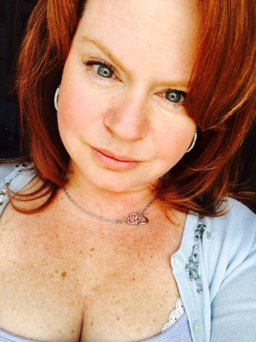 prettylilredhead: Monday Monday …. More freckles Damn, your definitely the Hottest prettylilr