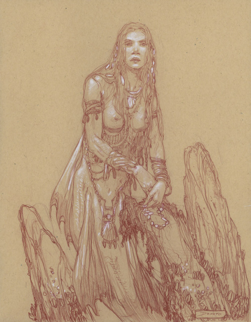 fish-tails-siren-scales:Donato Giancola