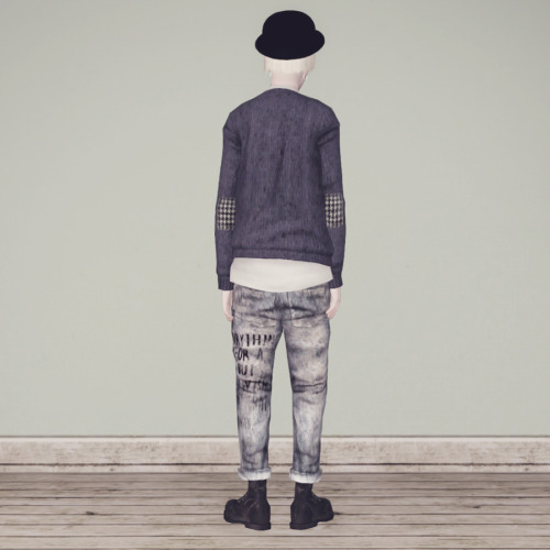 m1ssduo: the77sim3: toffeenuts-sims: goguma-yang: simsimi-only-mine: simsimi male fashion set -