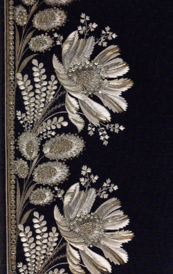 Desimonewayland:  Five Embroidery Samples For A Men’s Suits, French Ca. 1800-15