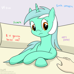 30minchallenge:Lyra’s been booped one-too-many