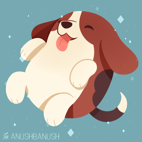 anushbanush:  smol doggy doodles 