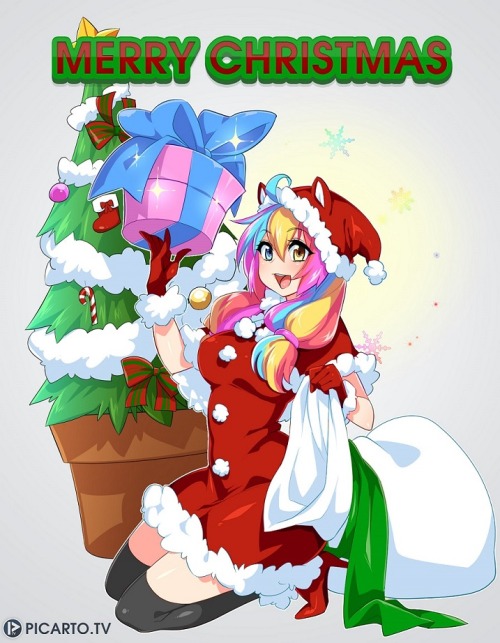 ragawa:  picartotv:  We wish all of you a merry Christmas <3 Rejoice… IN THE Spirit OF CHRISTMAS WHICH IS PEACE,THE Miracle OF CHRISTMAS WHICH IS HOPE,AND THE Heart OF CHRISTMAS WHICH IS LOVE.  Thank youYour Picarto.TV Team   Happy Mimi-days!! (