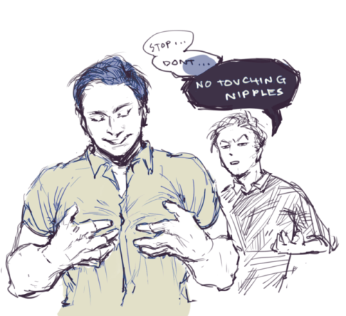 They just like annoying each other in the most disgusting way possible.