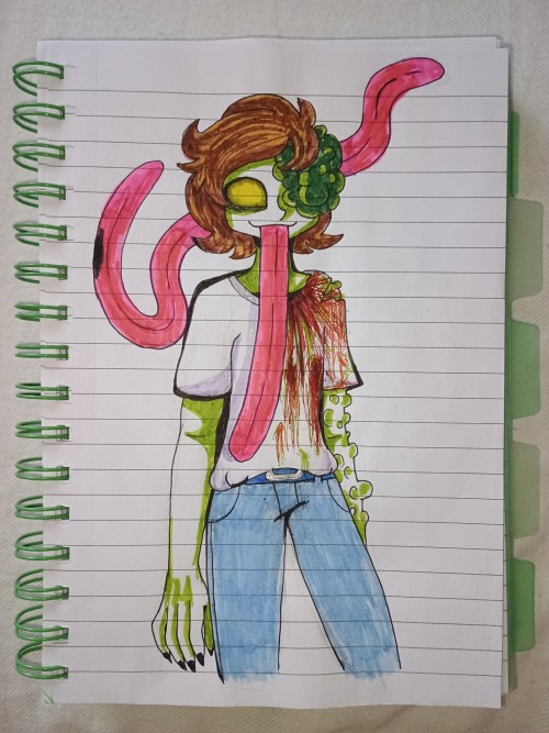 So I Made Some Left4dead Fanart In My Art Style. Here's The Smoker