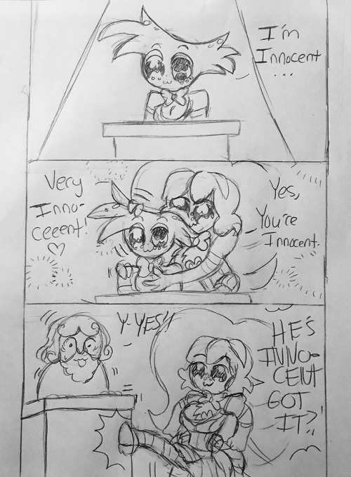 candyredterezii:This is the second time I’ve redrew this one particular PTE comic.Also I swear I’ll 