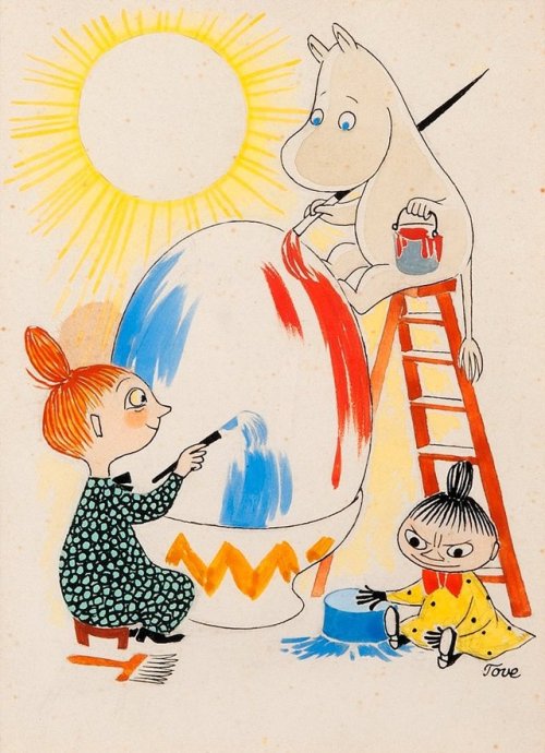 The Moomins original works by author-illustrator Tove Jansson (1914-2001)