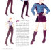 stra-tek:If you don’t know, you should know: These are William Ware Theiss’ original uniform designs for Star Trek: The Next Generation (The Art of Star Trek by Judith and Garfield Reeves-Stevens, 1997)