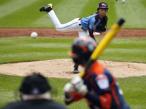 Have you heard of Mo'ne Davis? She is putting the phrase “throw like a girl” to shame! M
