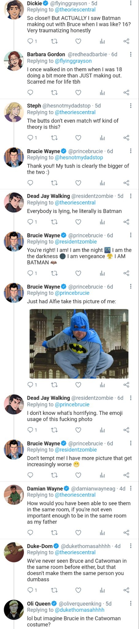 Pt. 38 Gotham Twitter AU