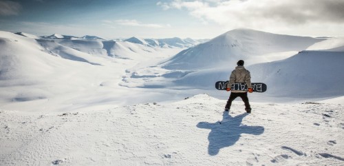 My first day in the Backcountry in Svalbard