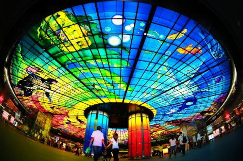 Place: Dome of Light (located at Formosa Boulevard Station)City: KaohsiungCountry: Taiwan