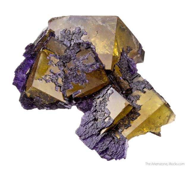 Fluorite mushroom An impressive interlinkage of interpenetrant fluorite twins (where several crystals grow in different...