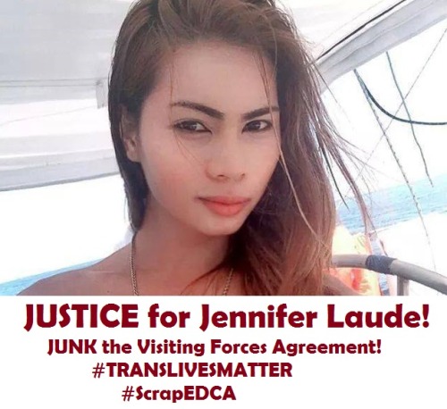 pinoy-culture: JUSTICE FOR JENNIFER LAUDE ! END THE MILITARY EXERCISES AND VISITING FORCES AGRE