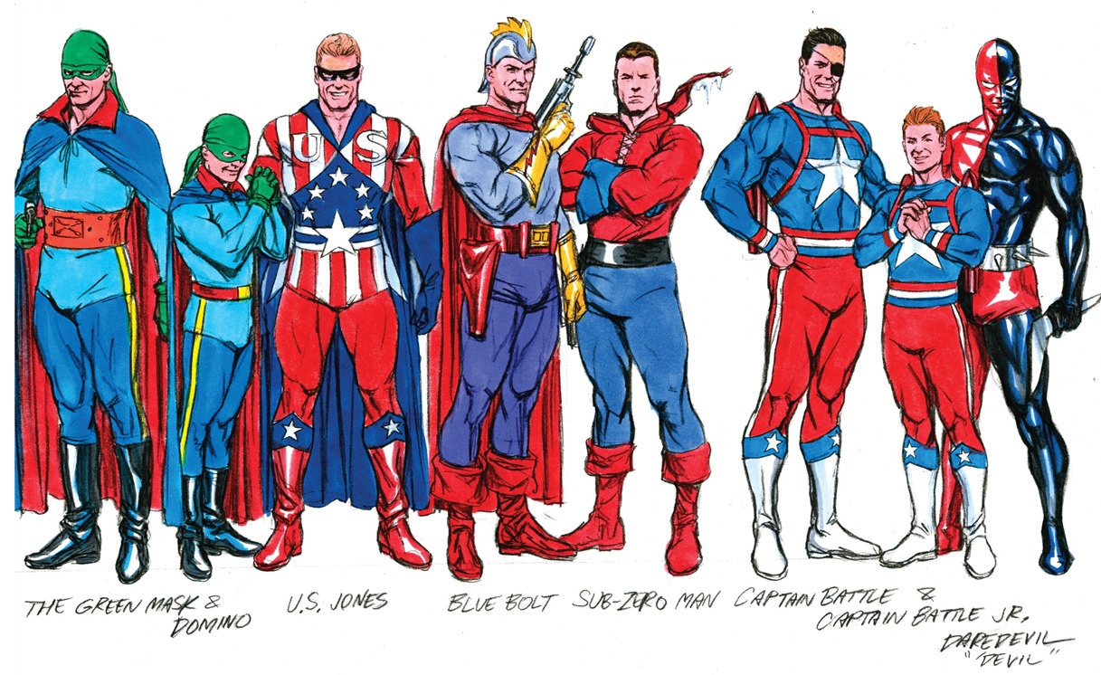 brianmichaelbendis:  Reimagined Golden Age Heroes by Alex Ross