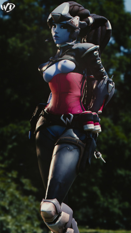 wundernsfw:  “Widowmaker: Noire Remastered!”I’ve decided that I’m going to remake some of my older works, but with the techniques and processing methods for my newer work! It’s coming out great as you can see in this next Widowmaker render!Look