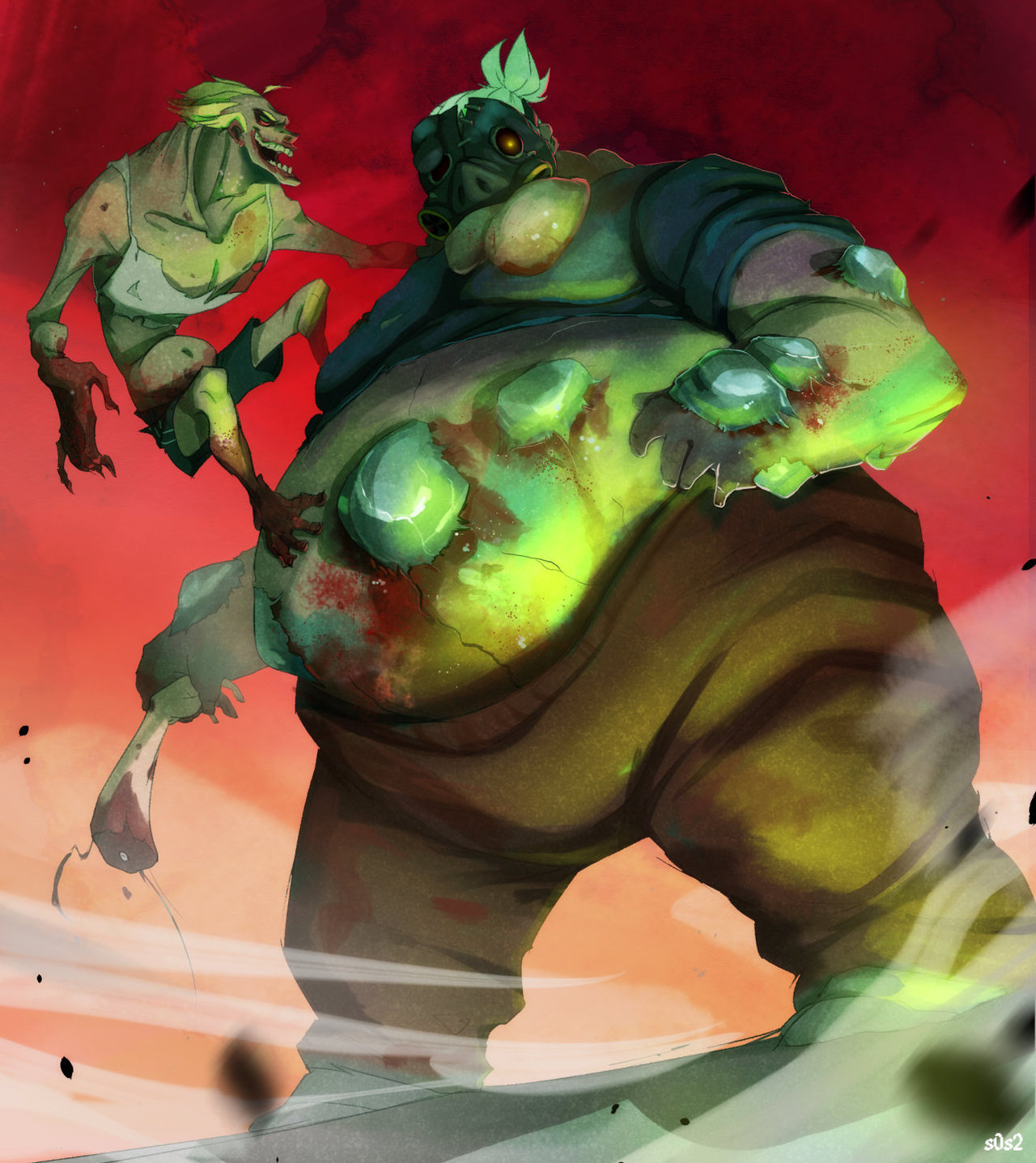 s0s2:  Valve + Blizzard = Jockeyrat and BoomerhogHappy Halloween everyone!  Junkrat,