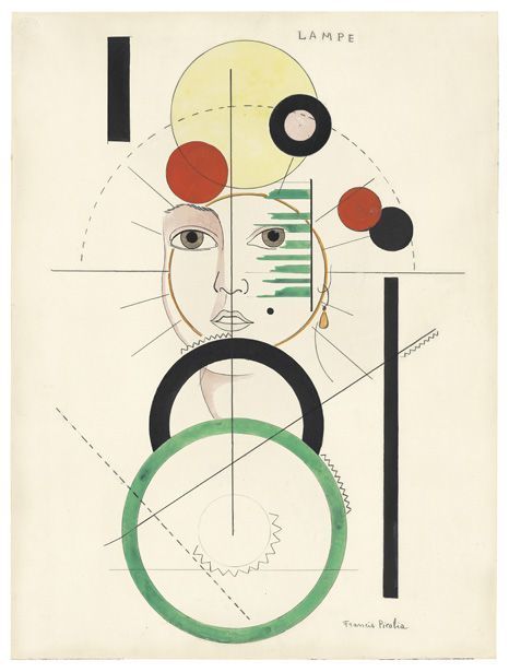 Francis Picabia, Lampe, 1923