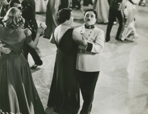 Charles Chaplin in “The Great Dictator” directed by Charles Chaplin, 1940