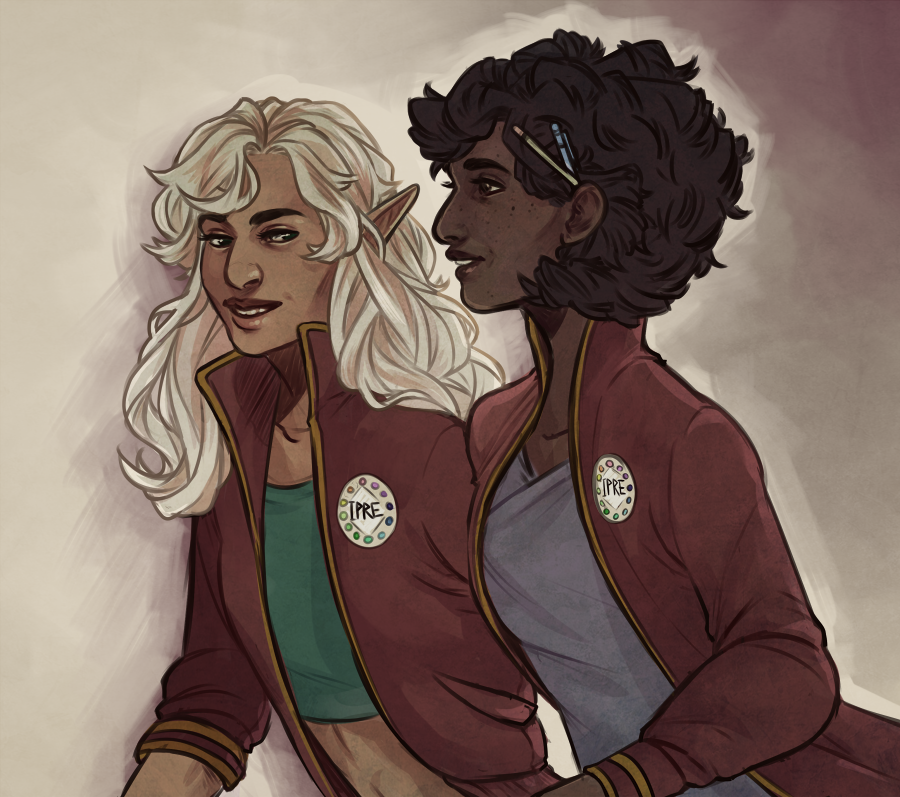 oolongteamix:I need more interaction between Lucretia and Lup…!!!