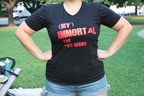 myimmortalseries:myimmortalseries:(MY) IMMORTAL: T-SHIRTS PRE-ORDER SALEIt’s fundraising time, guys!