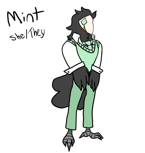 frogdaqueerfloof:mint the swatchling aka 1 2 3 blueaddison cyber caf-blue addison’s gf, i mean. she’