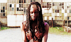 mllebennet:  twd meme -  two weapons [½]  ↳ Michonne’s Katana  