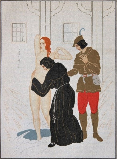 Lucian Zabel, Illustrations for the Decameron, 1924