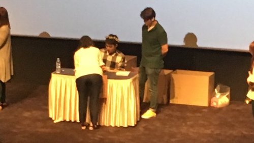 160622 Fansign Event @ Lotte World | D.O.KYUNGSOO WEARING A FLOWER CROWN I AM OKAY REALLY