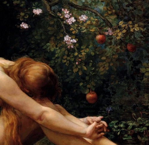 twirld:Eve (detail, 1885) Anna Lea Merritt