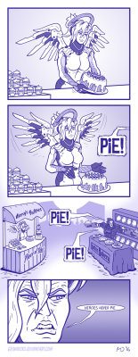 thefingerfuckingfemalefury:  overwatch-fan-art:  Overwatch - The Reaper Is a Part-Baker! by Geewrecks    I am laughing waaaaaaaay too much at this :D