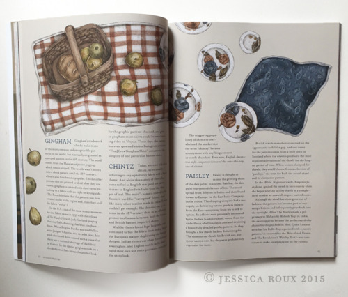 I illustrated a few pages in the latest Anthology Magazine! The article was called Print Matters, an