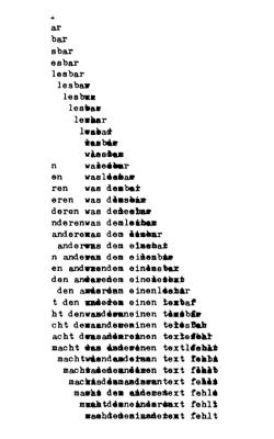 visual-poetry:  »was dem einen text fehlt