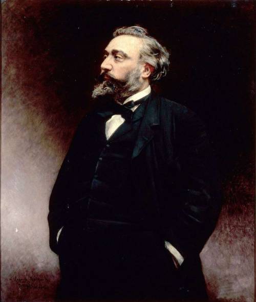 Portrait of Léon Gambetta, Léon Bonnat, oil on canvas, 1888