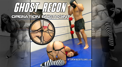 htmuniverse: New male domination clip featuring Dynamite Denise and Rogue Agent Ghost!  More in