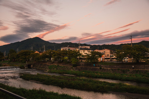 Thursday 28th September 2017. 17:45 Kyoto Japan.I was happy to be greeted by this wonderful sight as