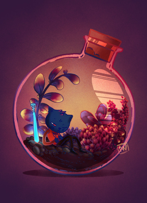 lemonjuiceday: Night in the wood - TerrariumsMaeBeaGreggAngus