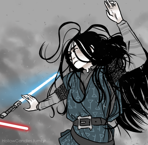 oneangryshot: hollowcandles: Abhorsen + Star Wars = Jedi Lirael omg @xenavvarriorprincess
