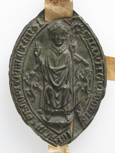 Episcopal seal of Gui d'Avesnes, Bishop of Utrecht, Metropolitan Museum of Art: Medieval ArtGift of 