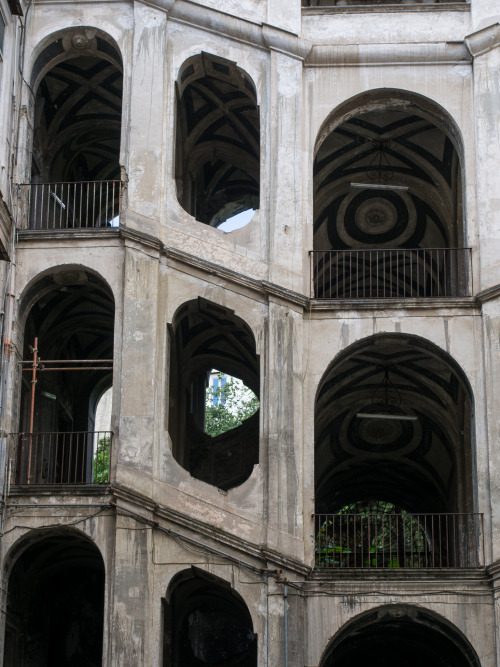 Palazzo Sanfelice, rione Sanità.Napoli, settembre 2016