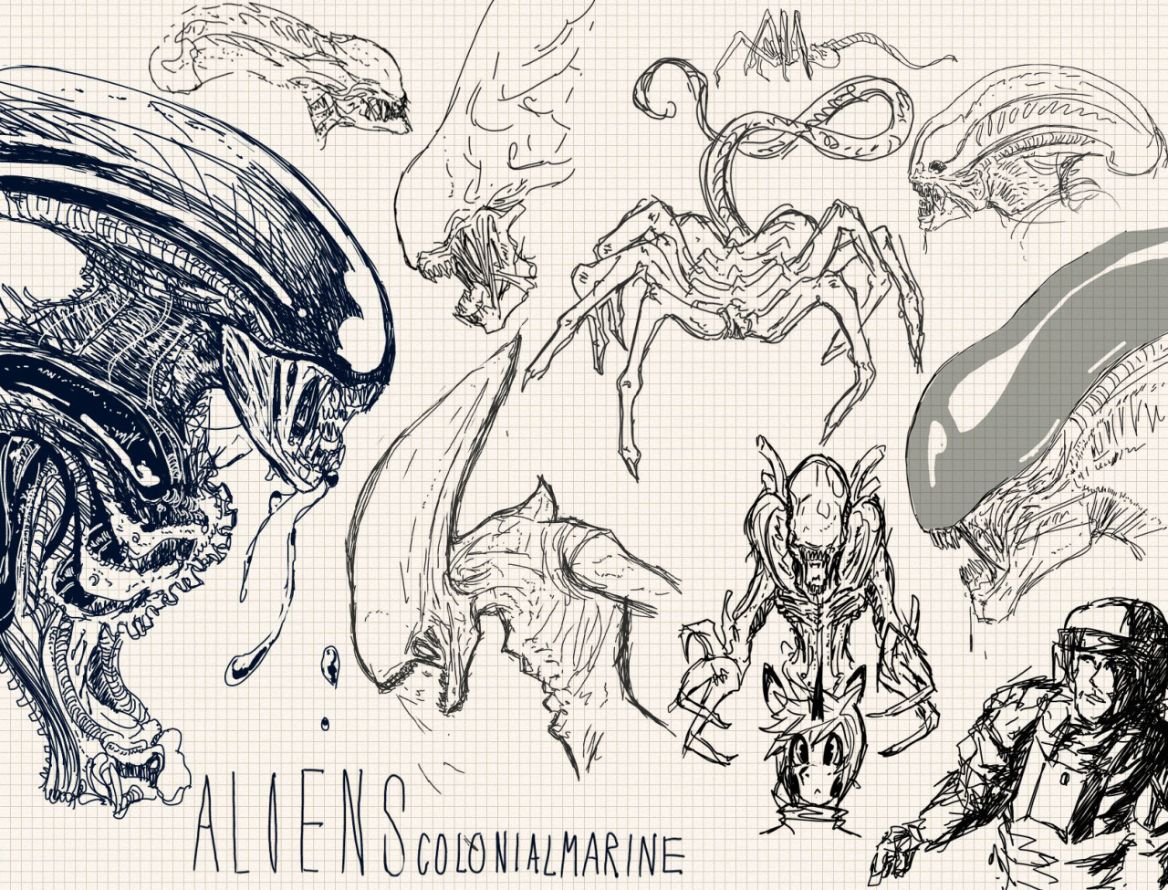 Aliens Colonial marine!!!! I &rsquo;m coming!!!! &gt;&lt;