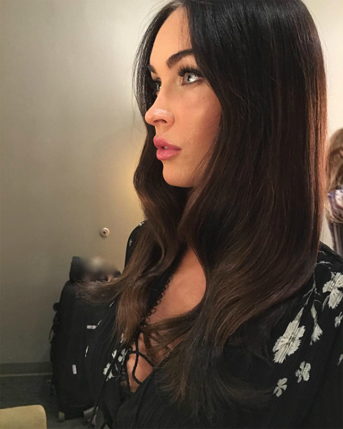 foxydenise: Megan Fox’s makeup for Conan O’Brien’s talk show, (2016).