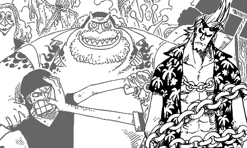  Strawhats + Important People from their past. 