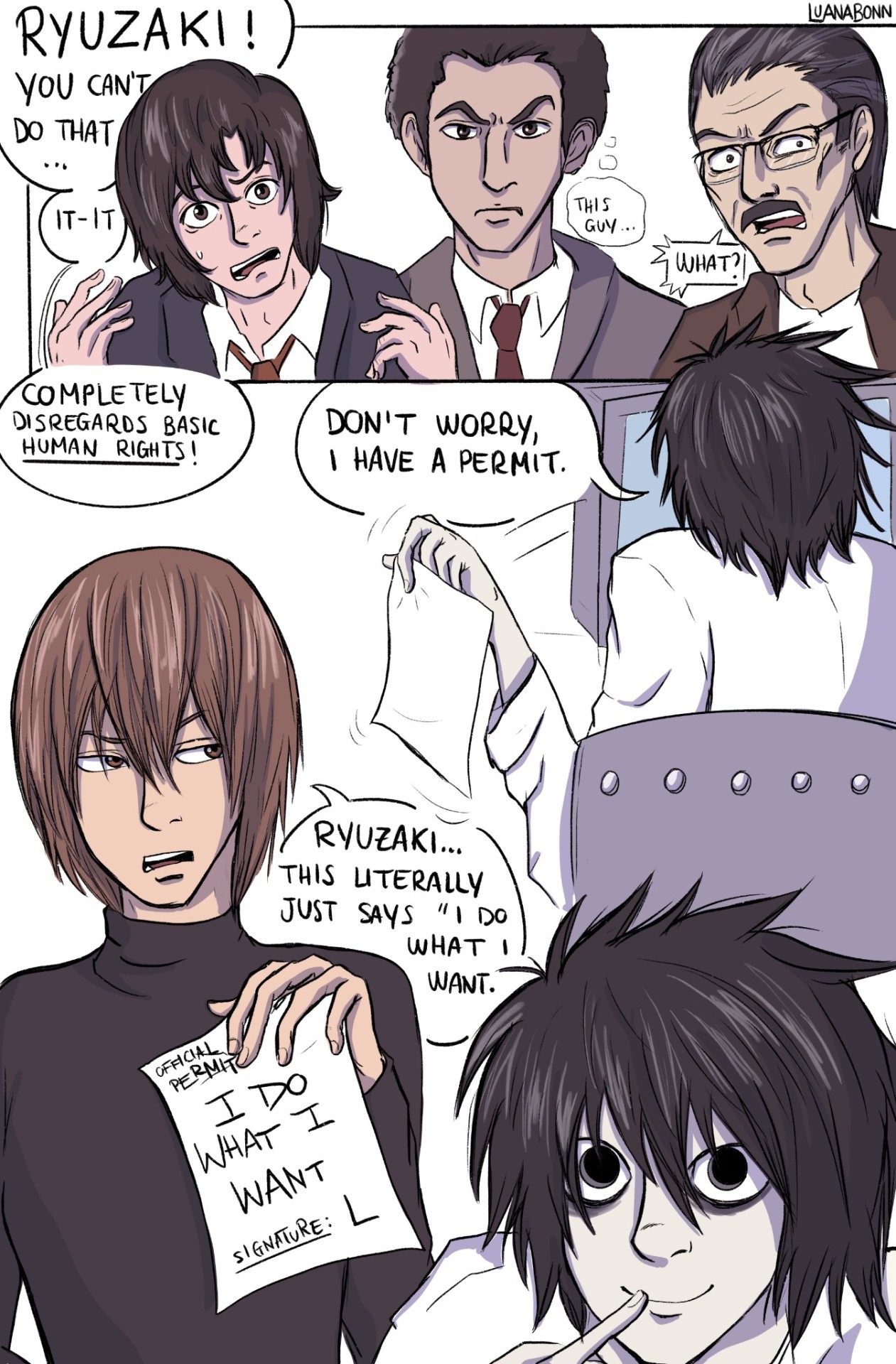 the crossover no one asked for : r/deathnote