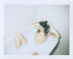 duplicitie:  Polaroids by @cleanmoralpolite  One of the most beautiful girls on tumbler and maybe the world