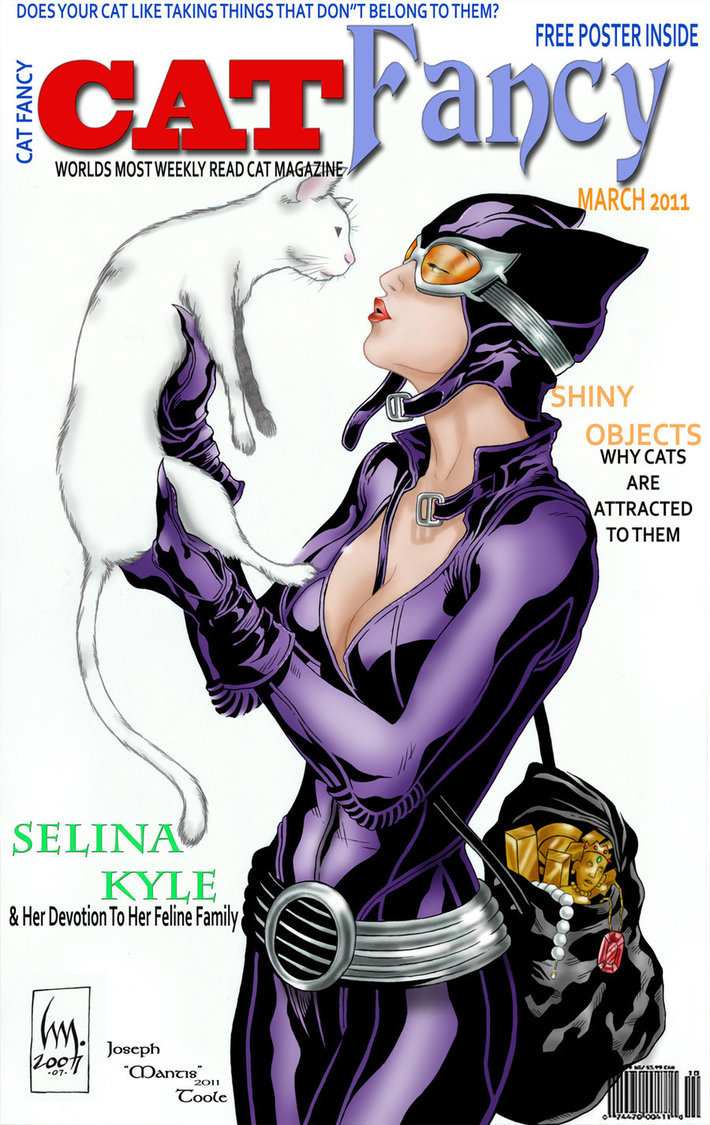   Catwoman in Cat Fancy by TVC-Designs