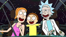 end-area:  Gravity Falls // Rick and Morty parallels  